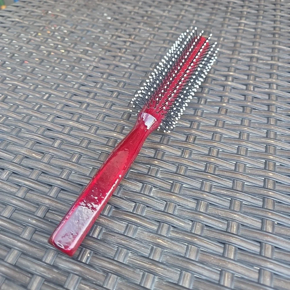 Spornette Vintage Round Tip Bristle Hair Brush #822 P-T Taiwan